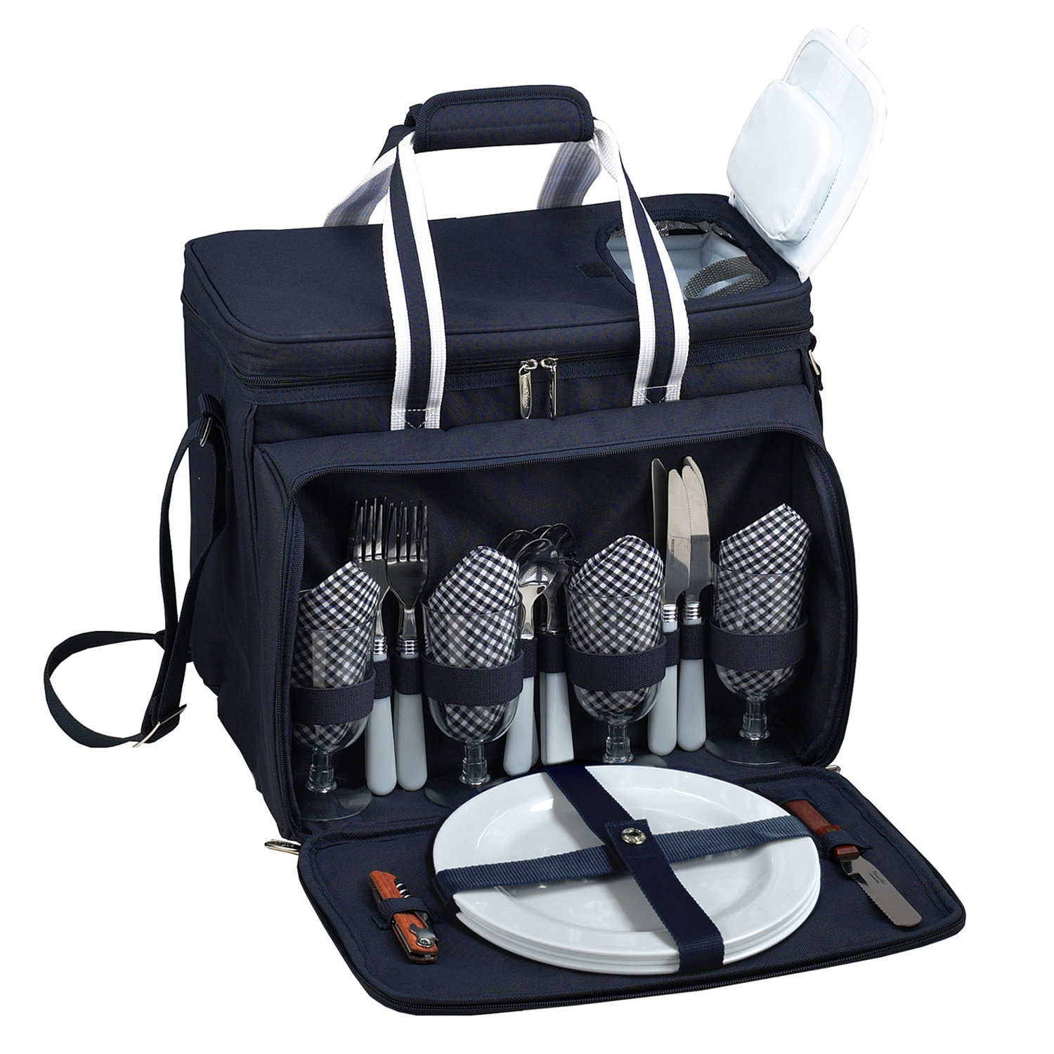 Deluxe Picnic Cooler for Four